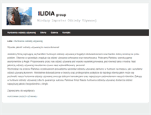 Tablet Screenshot of lidia-hurtownia.pl
